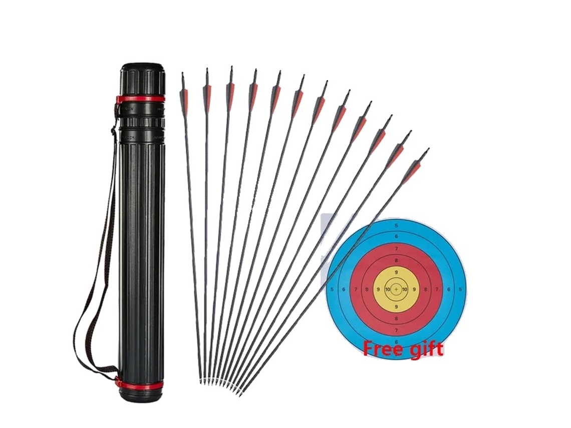 Juego de arco compuesto duradero, peso de cuerda ajustable de 30 a 60 libras, mira de 5 pines, paquete completo de accesorios OEM