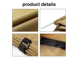 Bolsa De Almacenamiento Multifuncional Para Exteriores, Maletín De Lona Plegable, Bolsa De Basura De Gran Capacidad Para Acampar.