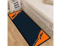 Alfombra Motorcycle Exhibition Slip Racing Honda Kawasaki Yamaha Bmw Suzuki Floor Poliéster (50x160cm)