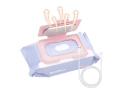 Calentador Portátil De Toallitas Húmedas Para Bebés Con Conexión Usb Y Cable, Ligero Y Duradero Para Viajes.