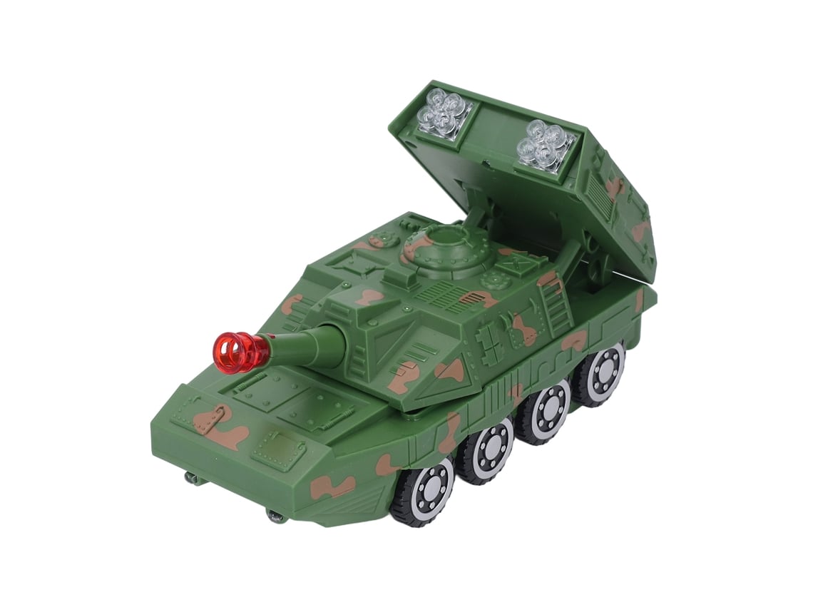 Tanque Eléctrico De Juguete Con Luces Y Sonido, Transformable, Para Niños Y Niñas Pequeños.