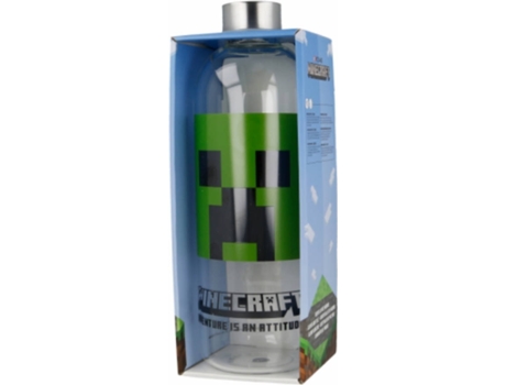 Botella MINECRAFT Transparente (1030 ml)