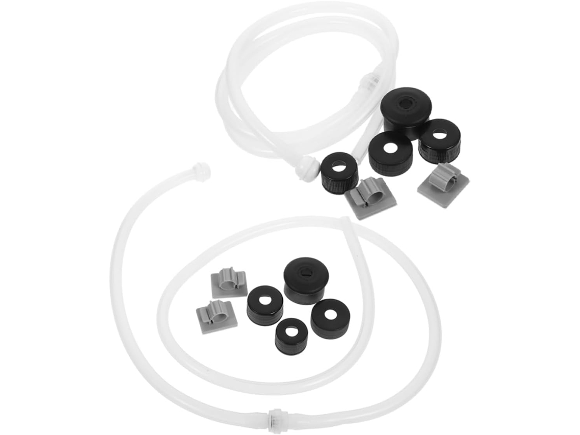 Kit de instalación de fregadero de cocina y baño de 2 piezas con válvula de retención y bomba para una fácil instalación de Gokoco