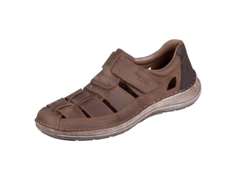 Sandalias RIEKER Piel Marrón (45)