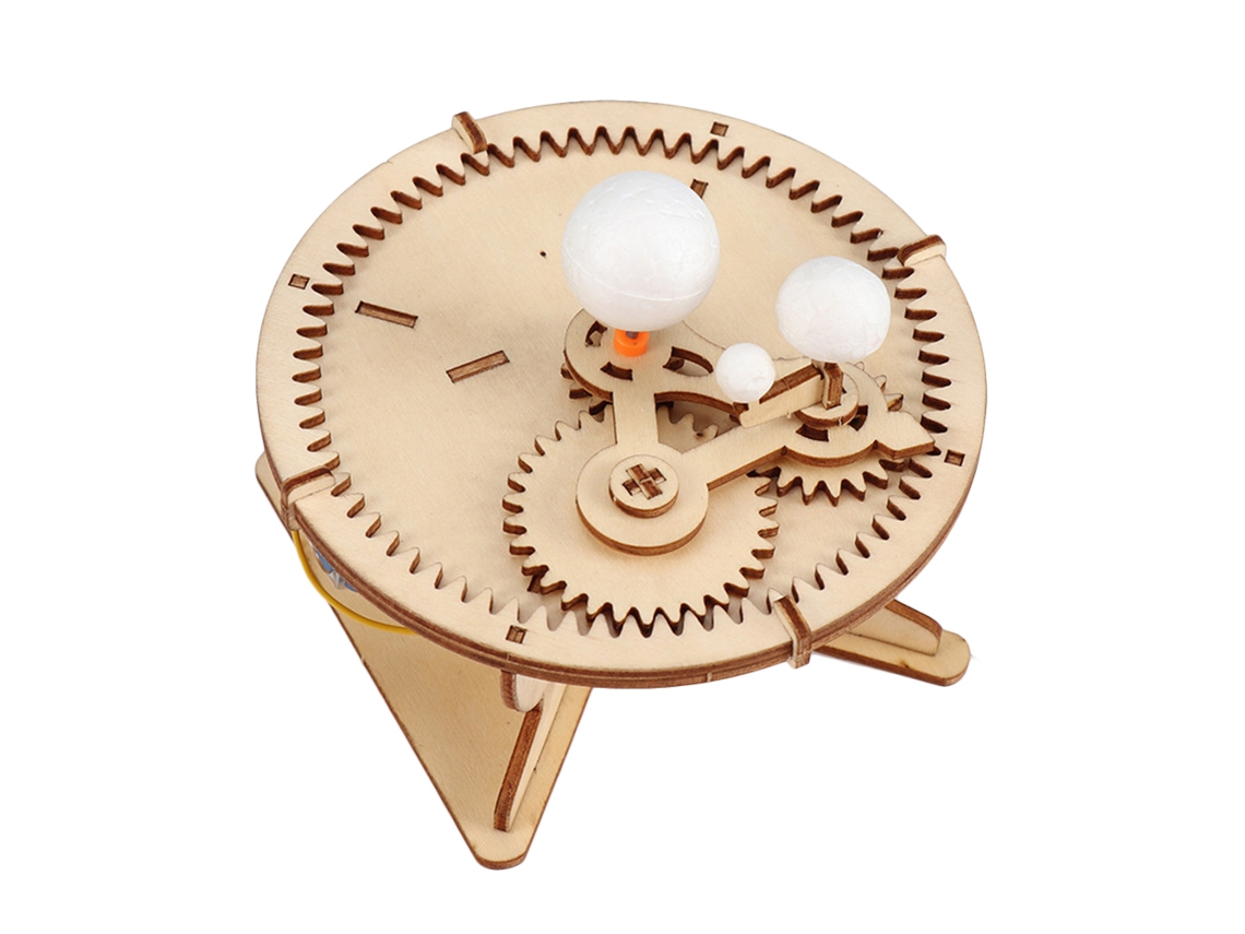 Ats-juguete De Engranaje Tierra Luna Sol Kit De Modelo Geográfico Diy Juguete Educativo Científico Para Niños