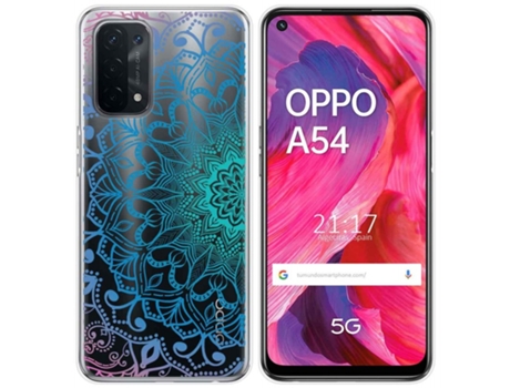Carcasa Oppo A54 5G / A74 5G TUMUNDOSMARTPHONE Dibujos Transparente