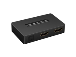 Divisor de audio óptico HDMI 4K 5.1 con extractor de sonido de 3,5 mm CHARM