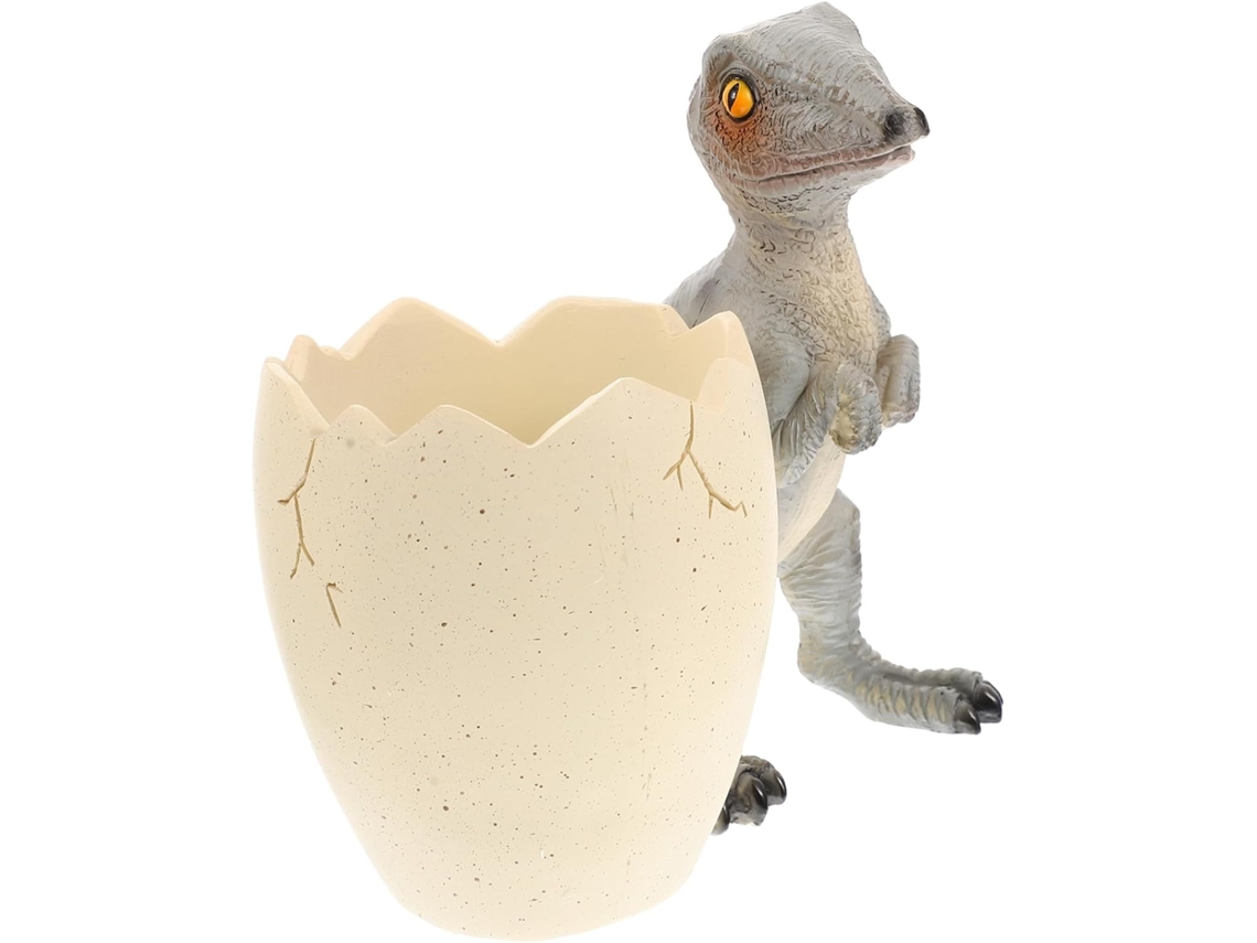 Portalápices De Resina Con Forma De Dinosaurio De 15 Cm Con Almacenamiento Multifuncional Para Bolígrafos, Decoración Creativa Para El Escritorio.