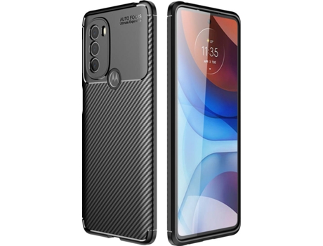 Funda Motorola Moto G31 Rugged Carbon (Negro)