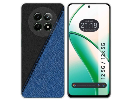 Funda Diseño Cuero para Realme 12 5G 12X 5G TUMUNDOSMARTPHONE Multicolor