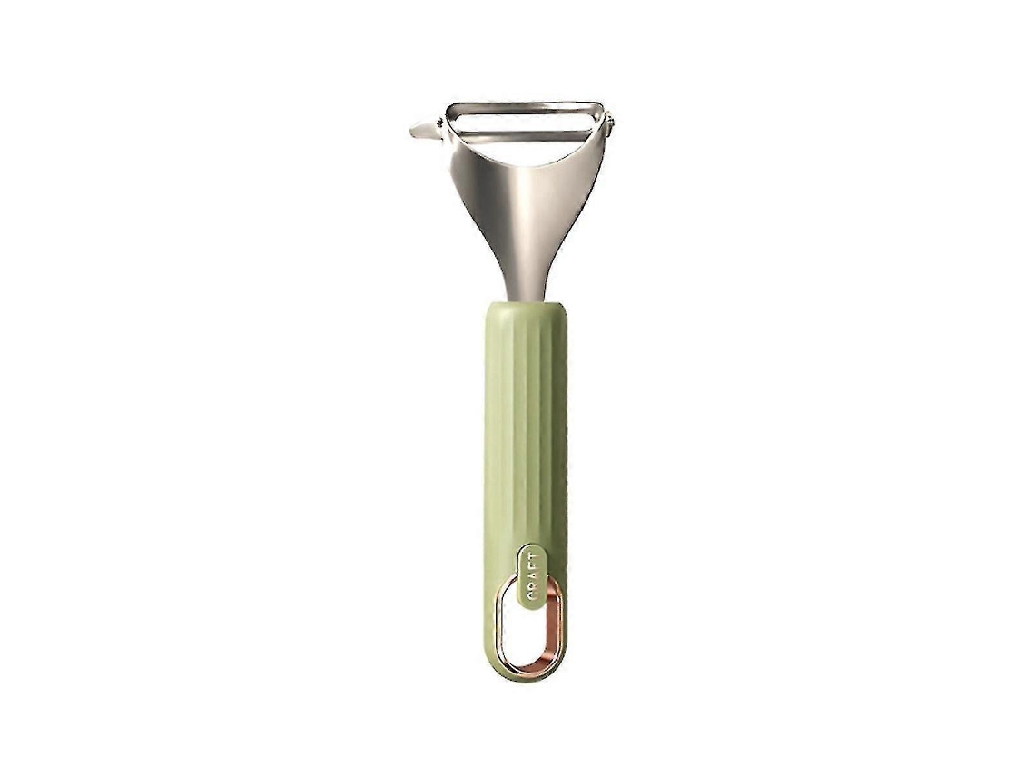 Pelador y rebanador multifuncional de acero inoxidable para verduras, frutas, patatas, pepinos y rallador afilado de mano. Everley891