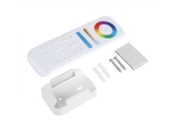 Rebe-control Remoto Inalámbrico 2.4g Milight Para Bombillas Y Tiras Led Rgb+cct 8 Zonas