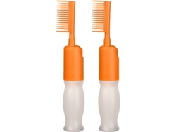 Paquete De 2 Botellas De Tinte Para El Cabello Con Peine Aplicador, Escala Graduada, Peine Para Teñir, Peine Para Teñir