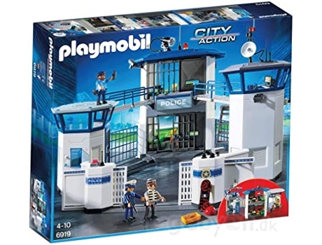 PLAYMOBIL 6919 Estación de Policía con Prisión