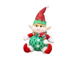 Adornos navideños, adornos para árboles de peluche TRUYUETY