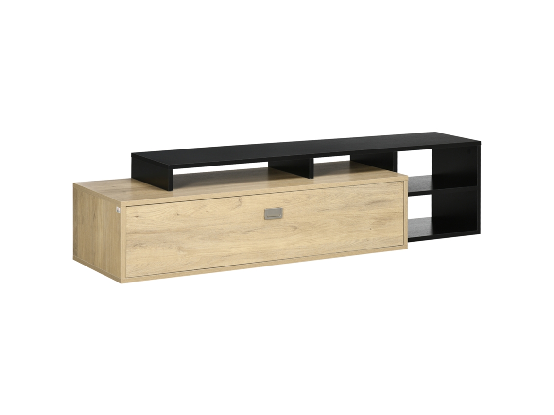 Mueble Tv 65 Pulgadas Estilo Contemporáneo Estante Ajustable