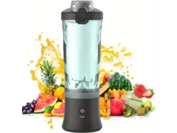 Licuadora y exprimidor 2 en 1, USB, 6 cuchillas, STELASPLEN
