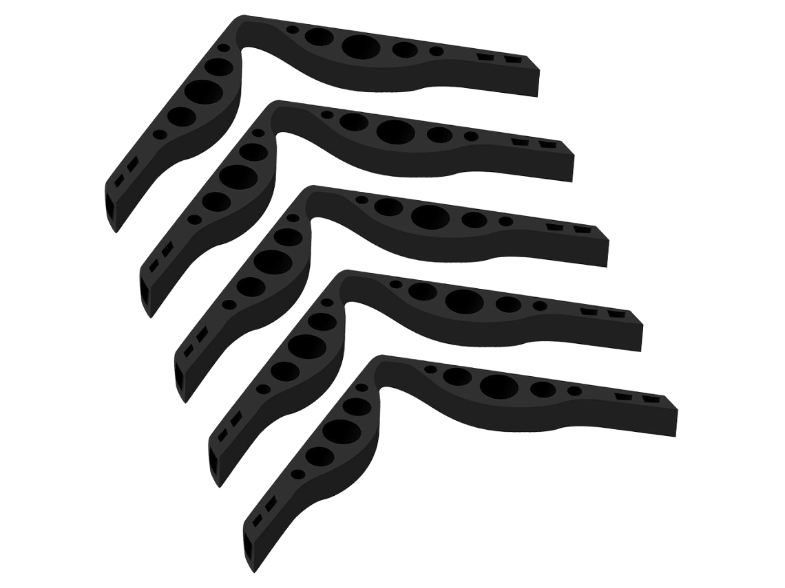 MEOIRUERY 5pcs Clip de Nariz Antiniebla en TPR para Máscara Facial, Soporte para Nariz que Evita el Empañamiento de Gafas