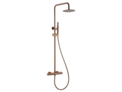 Columna de ducha Extensible, Termostatico color Oro Rosa Cepillado MICE COLLECTION