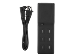 Carregador Universal Multifuncional 6 Portas Para Celular E Tablet Com Proteções Inteligentes