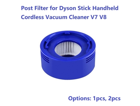 Filtro Post Hepa reutilizable para aspiradora de mano Dyson V7 V8, repuestos, accesorios de repuesto