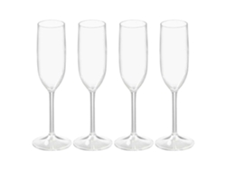 Set 4 Copas Cóctel De 165ml Acrílico
