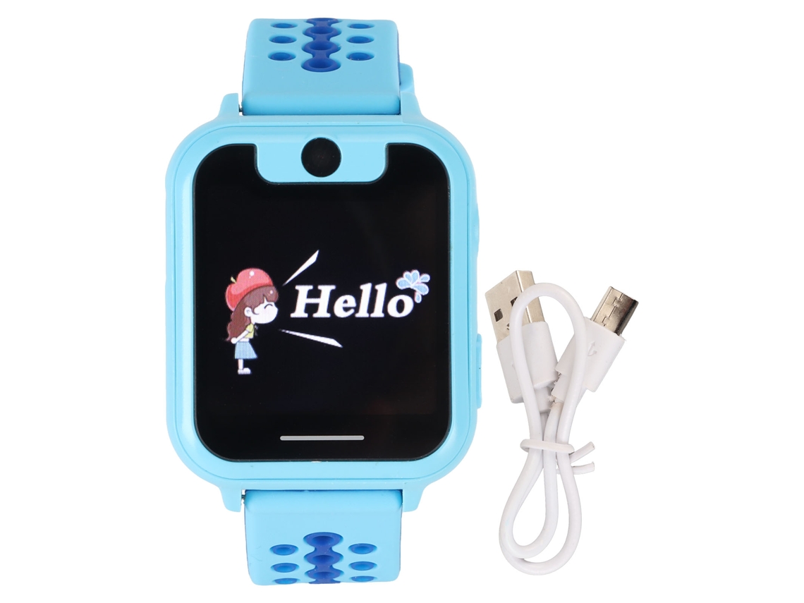 Reloj inteligente para niños 2G GSM, resistente al agua, con pantalla táctil HD de 1,54", llamadas, SOS, cámara y calculadora.