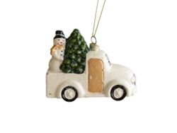 Adorno para árbol de Navidad, decoración temática, material plástico