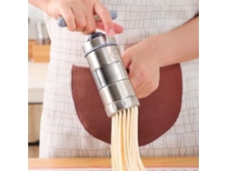 Máquina Manual de prensa de fideos de acero inoxidable, cortador de fideos con manivela, exprimidor de frutas, fabricación de utensilios de cocina
