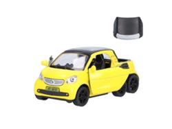 Ats-modelo De Camioneta Pickup A Escala 1:32 Con Luz Musical, Juguete De Coche De Aleación Con Retorno, Regalo Para Niños Amarillo