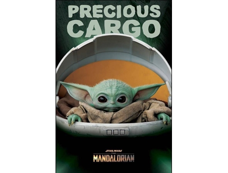 Póster GF Star Wars El Mandaloriano Yoda (61x91.5 cm)