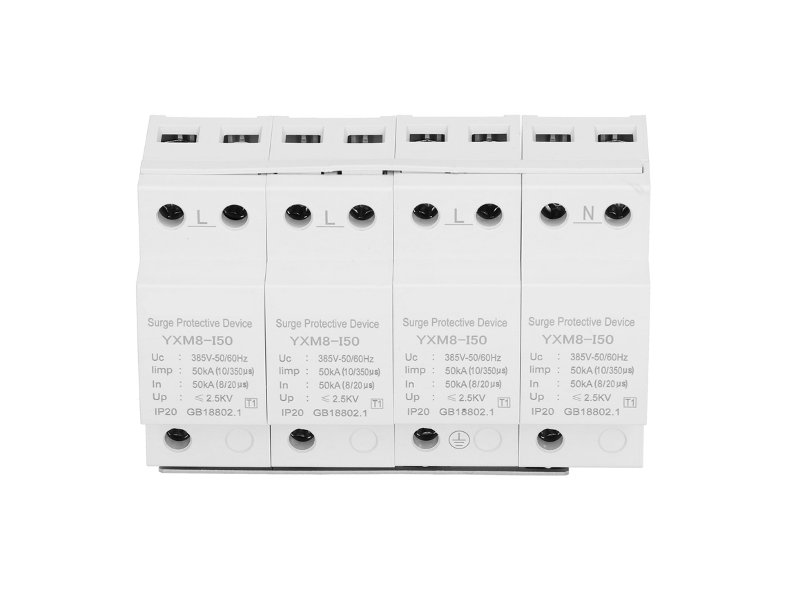 Dispositivo De Protección Contra Sobretensiones, Pararrayos, Montaje En Riel Din, Circuito Eléctrico Ac385v 50/60hz