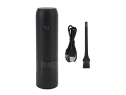 Molinillo eléctrico portátil con molienda ajustable para pimienta negra, sal, pimienta de cayena, clavo y vainilla. GOKOCO
