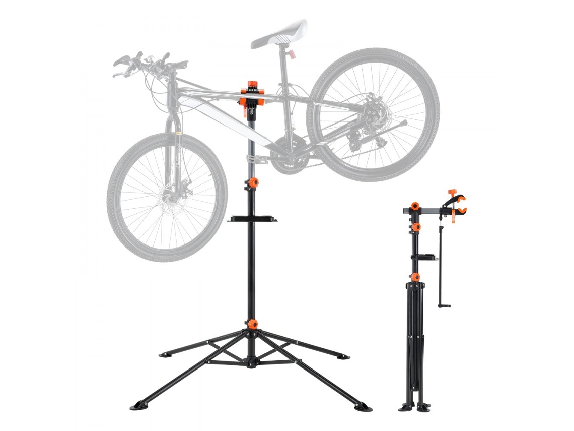 Soporte de taller y reparación de bicicletas de altura ajustable Tekmaquinas