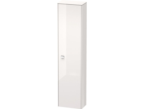 Gabinete alto DURAVIT Brioso 177,0x42,0x24,0 cm 1 puerta bisagra derecha 1 estante de madera 3 estantes de vidrio