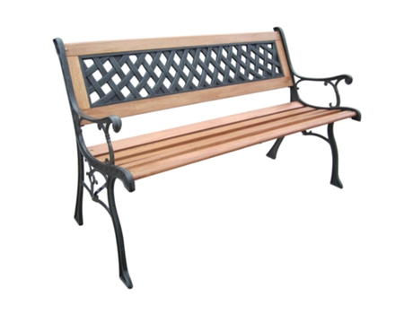 Banco Jardin HI Marrón Madera