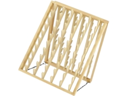 Présentoir Mural En Bois Massif Pour Tresses De Cabello, Soporte Verdeical Multi-fonctions
