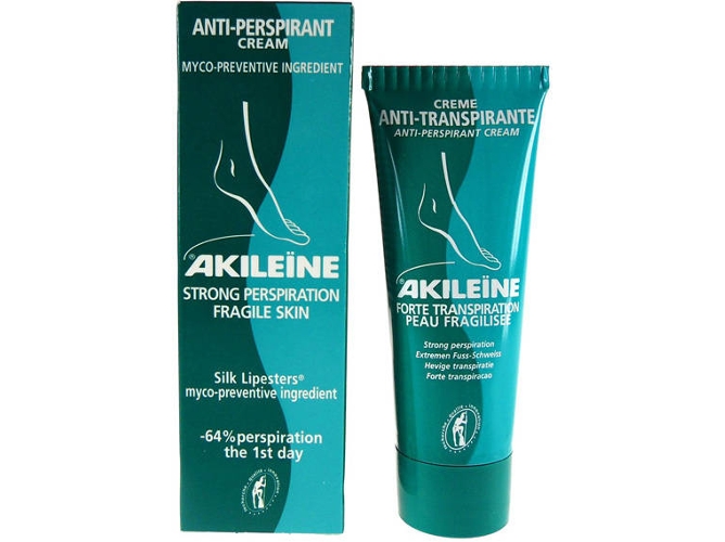 Desodorante de Pies AKILEINE Antitranspirante (50 ml)