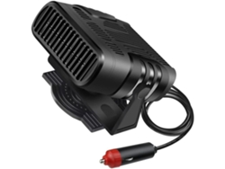 GIGIKILL Aquecedor Portátil Para Carro Com Voltagem Dupla Aquecedor E Ventilador 2 Em 1 Para Aquecimento E Resfriamento Rápidos Ângulo Giratório De 360° Saí