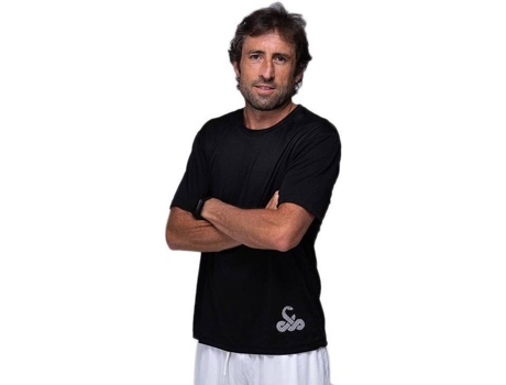 Camiseta de Mujer VIBORA Kait Tenis Negro (L)