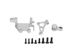 Conjunto De Braços De Suporte De Servo Rc Para Moto Elétrica Losi Promoto Mx 1/4 Prata