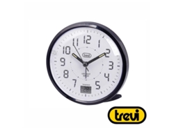 Reloj despertador analógico con pantalla de temperatura Trevi