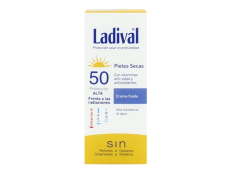 Protector Solar LADIVAL Piel Seca Spf 50 Crema Fluida (50 ml)