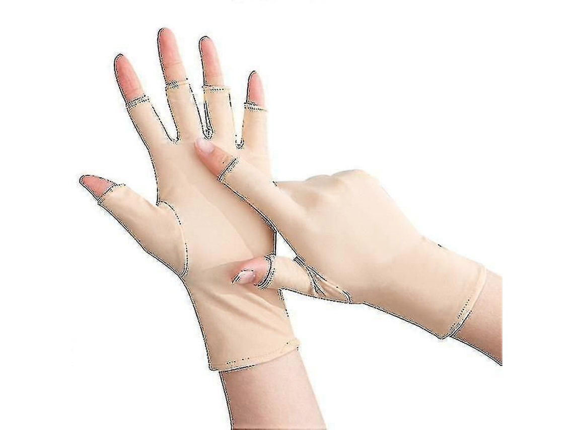 Guantes UV para lámparas de uñas de gel, guantes de protección UV para manicuras GOKOCO