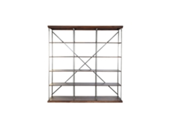 Librería metálica Sheesham marrón, 213x43x220cm ALEXANDRA HOUSE LIVING
