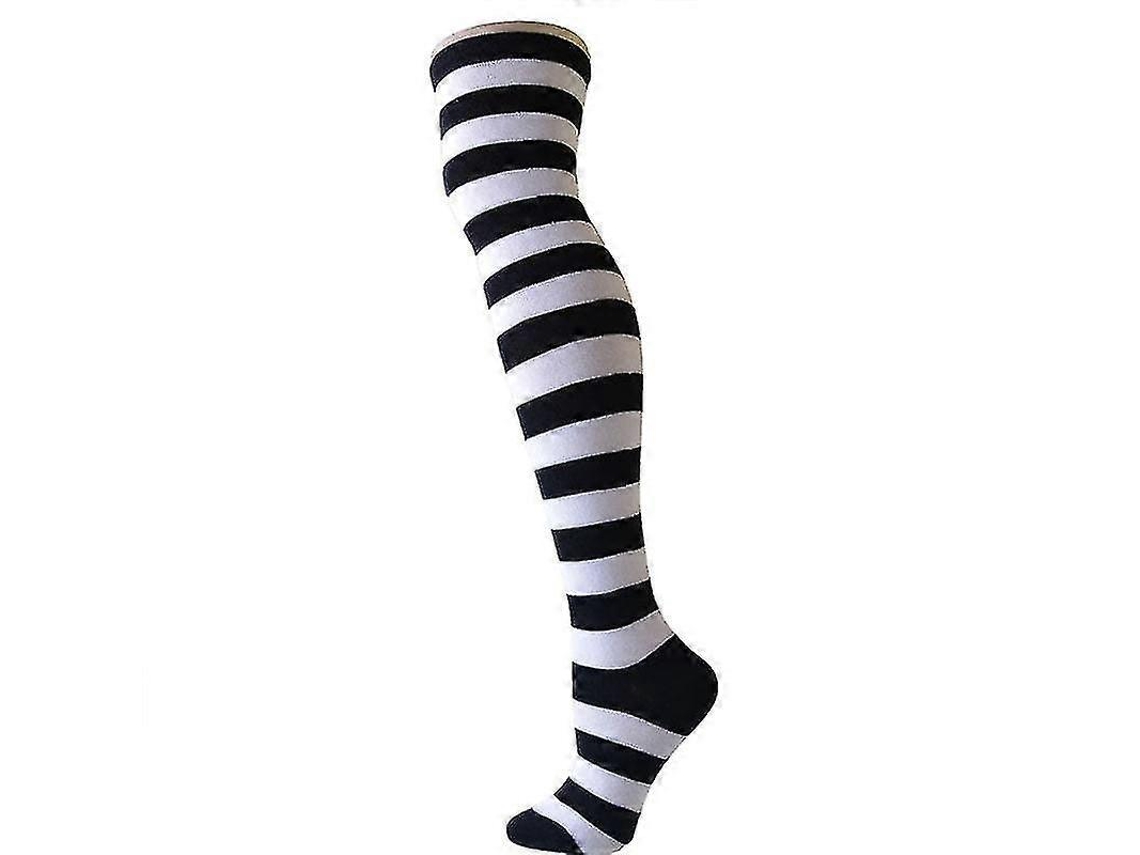 Calcetines suaves de lana coral hasta la rodilla, ideales para el invierno, para niñas y mujeres. Calcetines de rayas con estampados de animales, pelusas y dibujos animados.