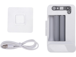 Dispensador De Pasta De Dientes Con Sensor Inteligente, Prensa De Pasta De Dientes Automática Recargable Con