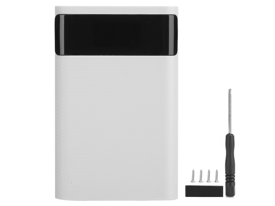 Kit De Batería Portátil, Diy Sin Soldadura, Soporte Para Baterías 18650 De 4 Celdas Conjunto De Fuente De Alimentación Móvil