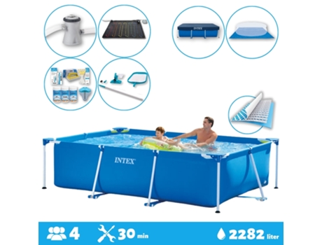 Piscina Tubular INTEX 28271NP-CB97 (2282 L - 160x65cm)