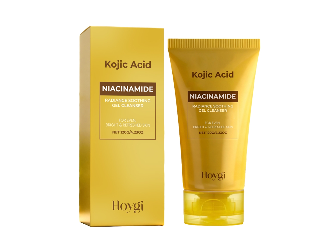 Limpiador facial saludable con ácido kójico y niacinamida